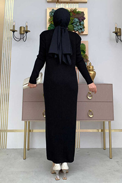 Bym Fashion 22223 Πλεκτό Σετ Χρυσό-Μαύρο