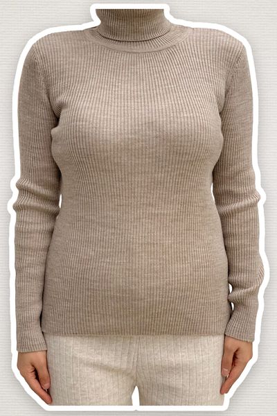 Bym Fashion 4138 Рибарски пуловер от норка