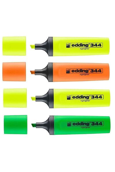 Edding 344 Highlighter Set of 4