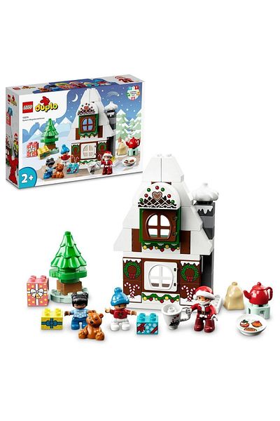 LEGO ® DUPLO® Santa's Gingerbread House 10976 - Preschool Building Set (50 Pieces)