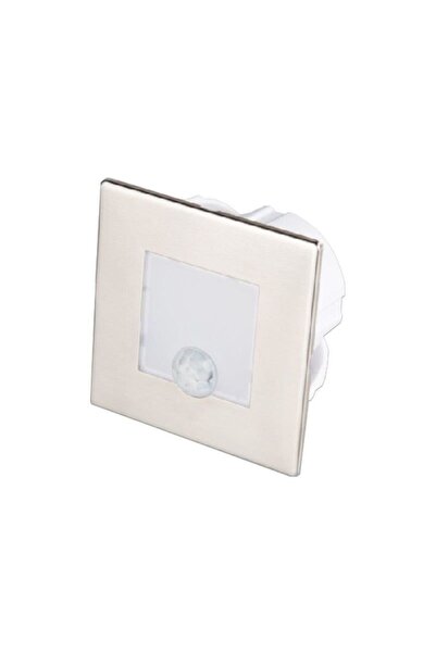 Cata Ct-5173 1.5 Watt Saten Kasa Sensörlü Koridör Armatürü Beyaz