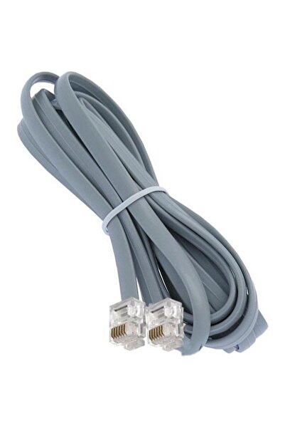 KEEPRO Telephone Cable 6P6C Cable 6 Pin Socket Telephone Cable 2 m
