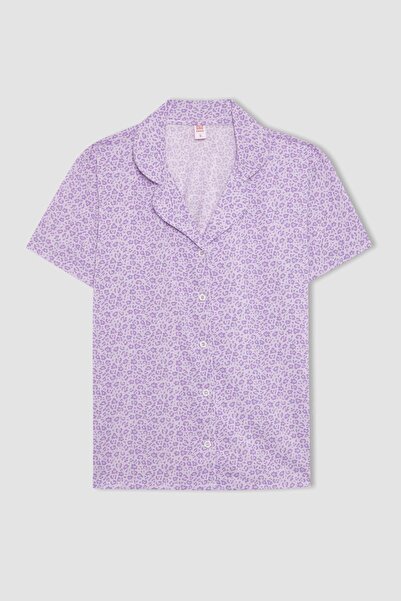 DeFacto Fall In Love Regular Fit Kısa Kollu Pijama Takımı B6951ax23au