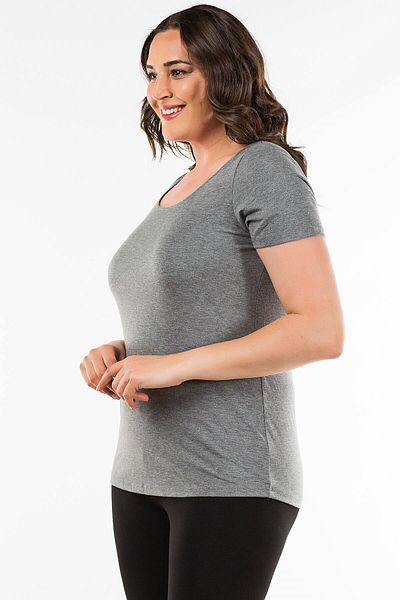 MYLİNE Tricou cu guler balerină
