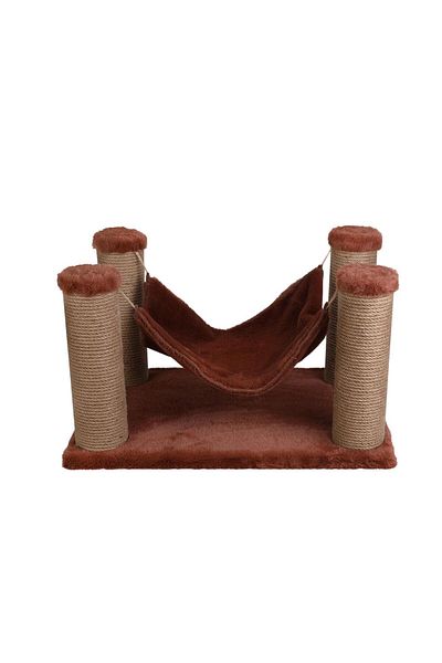 Dubex 39x59x34 cm Cat Hammock and Scratching Platform Cinnamon Fresh Food Expres6286