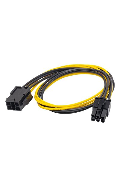 KEEPRO كابل تمديد الطاقة 30 سم 6 دبوس 18 Awg 6 دبوس كابل تمديد الطاقة لبطاقة ...