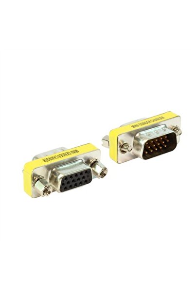 KEEPRO Ti-Mesh Vga m / Vga F Converter - Nickel/Yellow