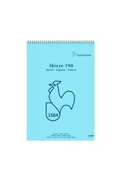 Hahnemühle Блокнот для ескізів Spiral 190 г A2 50 аркушів