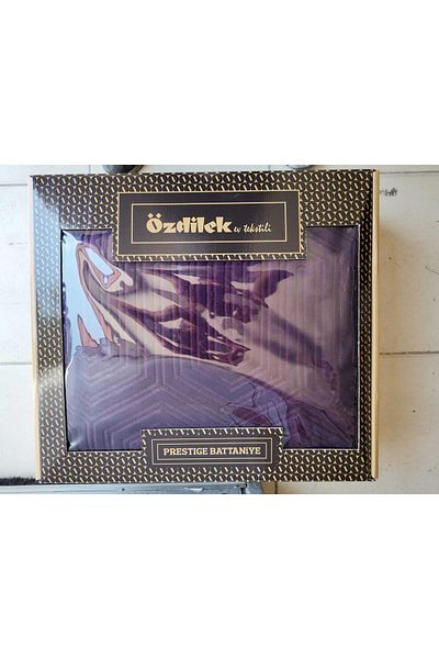 Özdilek Prestige Plum Single Blanket