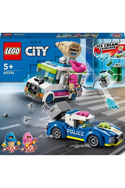 LEGO ® City Ice Cream Truck Police Chase 60314 Construction Set (317 Pieces)