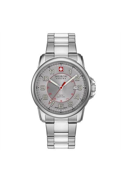 Swiss Military 06-5330.04.009 Steel Sapphire Glass Men's Wristwatch