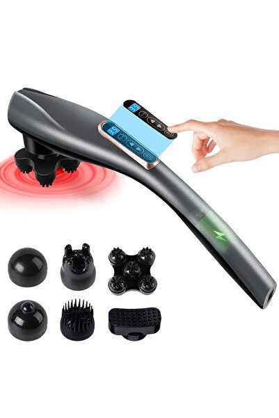 Eragon ERG-717 Handheld Şarjlı Dijital Darbeli Derin Etki Vücut Masaj Aleti