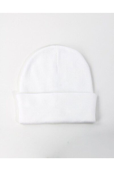 MinaCarin Unisex Basic Beret White