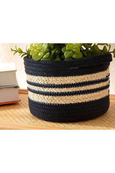 English Home Navy Blue Julia Basket - 20x20x14 εκ