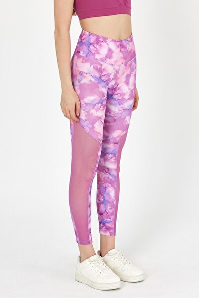 GRAB Printed Rose Tights