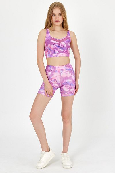 GRAB Sutien cu trandafiri imprimat