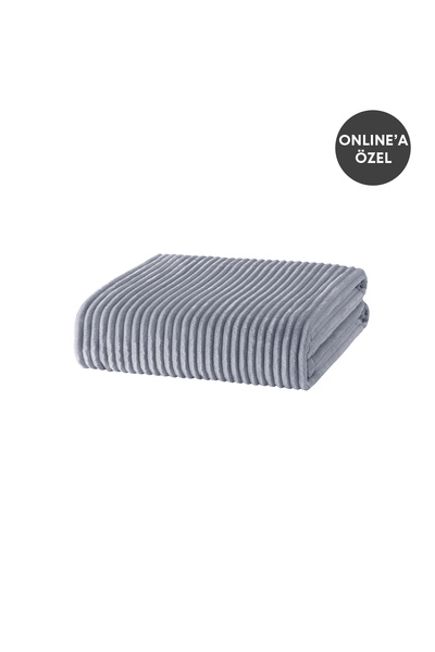 Yataş Holly Wellsoft Tv Battaniyesi 140x190 Cm - Gri