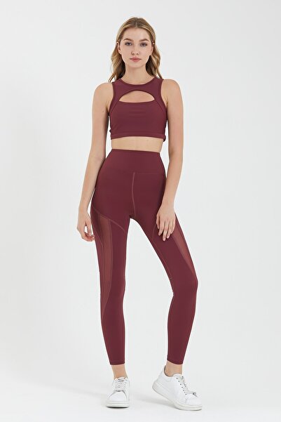 GRAB Burgundy Recovery Sports Bra