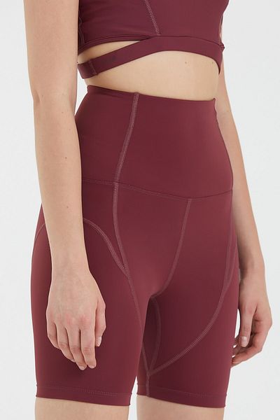 GRAB Pantaloni scurți sport Burgundy Recovery