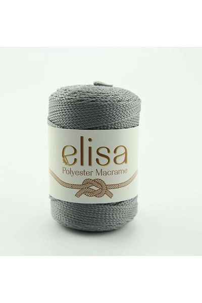 Yumuşakkeçe Σχοινί μακραμέ πολυεστέρα Elisa 3 mm Συσκευασία 6 τεμαχίων