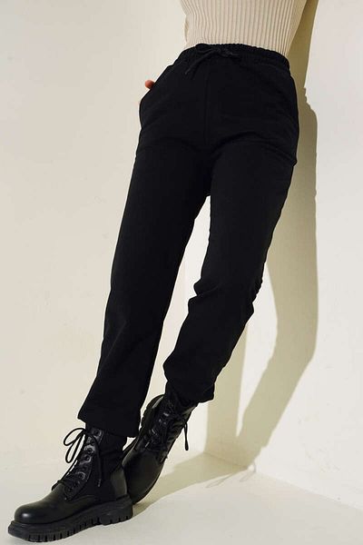 VOLT CLOTHİNG Jogginghose mit elastischem Bein für Damen