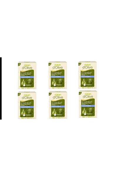 Dalan 6 قطع من صابون دالان المرطب بزيت الزيتون 6x100 غرام