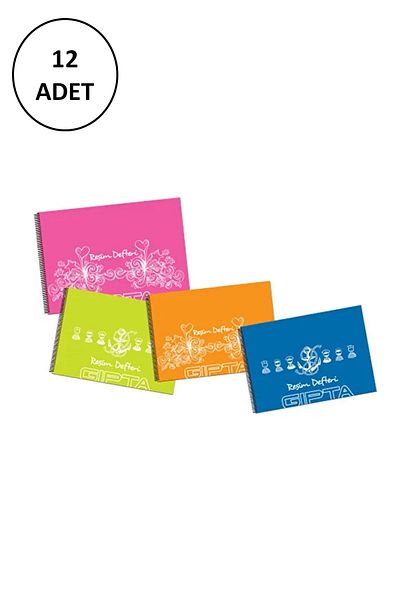 Gıpta Picture Book Pp Cover Spiral 35X50 Cm 25 Sheets 3-1773000-2011