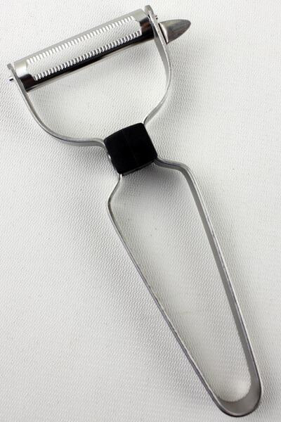 ALBETTO مقشرة سكين مسننة من الفولاذ المقاوم للصدأ