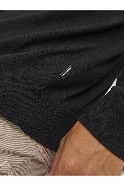 Jack & Jones Jjeemil Knıt Mock Neck