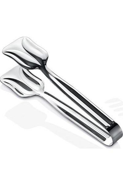 ALBETTO Stainless Steel Cake Tongs 20cm