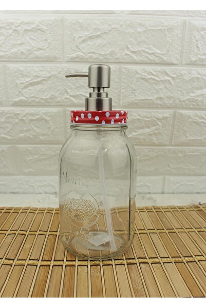 ALBETTO Büyük Boy Cam Sıvı Sabunluk 800ml