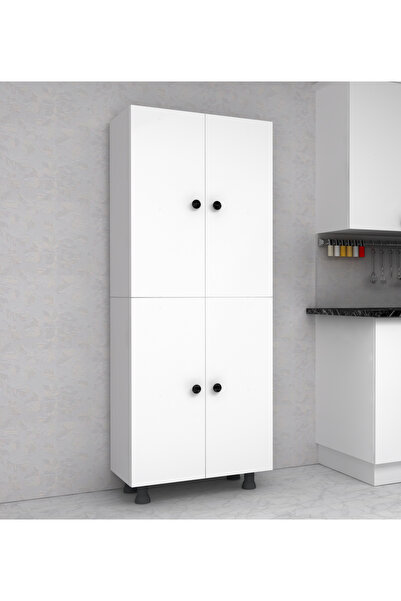 HOME GALLERY Mdf Çok Amaçlı Dolap Mutfak Banyo Kiler Dolabı Çok Amaçlı 60 Cm