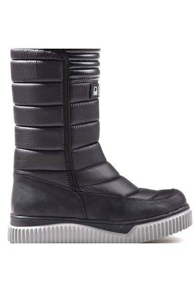 Benetton BN-50027 Γυναικεία Μποτάκια ΜΑΥΡΟ