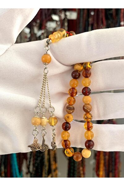 Kehribarkolik DAMLA KEHRİBAR BİLEK BOY TESBİH BONİBON