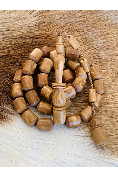 Kehribarkolik Kuka Tesbih Halkalı Imame Uçlu Kesme Model