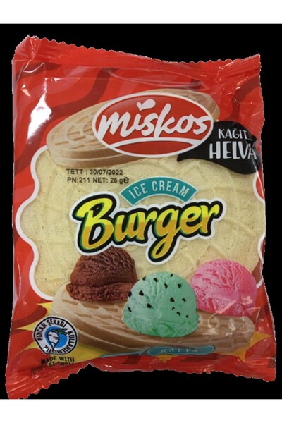 Miskos Burger Kağıt Helva 25 G