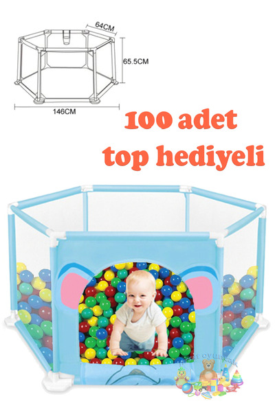 Fırsat Oyuncak Bebek Oyun Havuzu 100 top