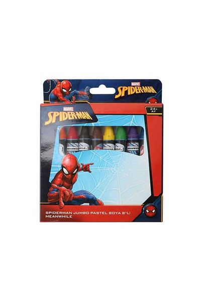 Bluoksweet 8-piece jumbo pastel paint spiderman spiderman set set
