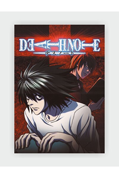 fırsatlar diyarı Death Note Anime Manga Duvar Posteri - Kalın Kağıt - Çerçevesiz