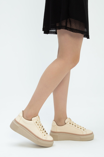 Tamer Tanca Kadın Hakiki Deri Sneakers & Spor Ayakkabı 937 5022-09 Bn Ayk Y23