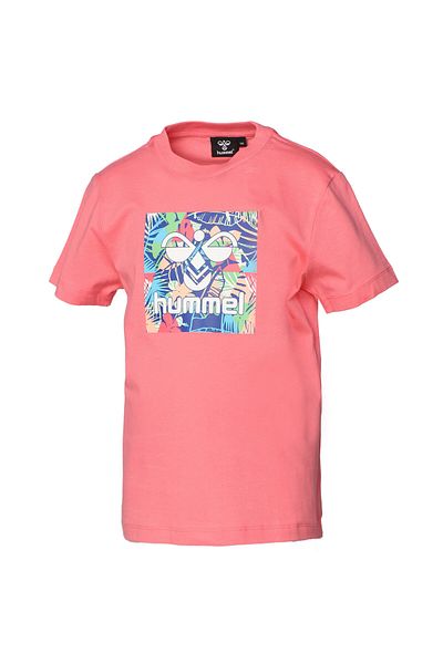 hummel Μπλουζάκι για κορίτσια με ροζ στάμπα - 911634-2224 Hmlalexısa S/S