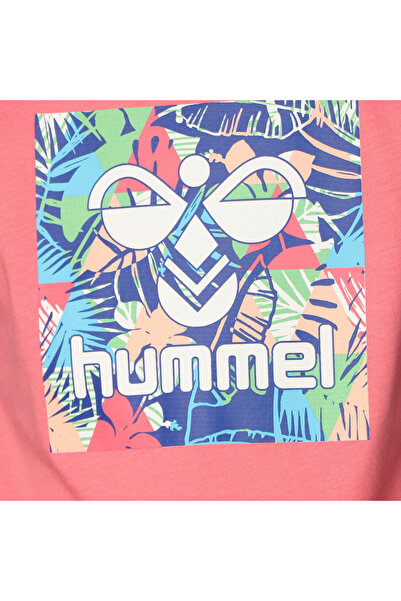 hummel Μπλουζάκι για κορίτσια με ροζ στάμπα - 911634-2224 Hmlalexısa S/S