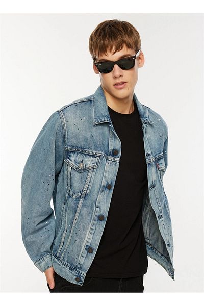 Levi's VINTAGE FIT TRUCKER TR PAINT ME TRUCKER A7775-0000