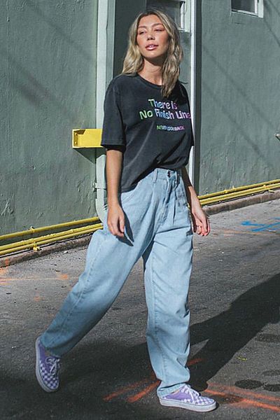 Madmext Mad Girls Anthrazit T-Shirt Mg946