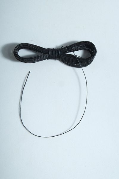 Eskişehir hobi sanat Καθαρό λινό κερωμένο σχοινί 0,5 mm 25 μέτρα Δερμάτινο ράψιμο Σέλας Κοσμήματα Σχέδιο Σχοινί Ehsketen25mt, One Size