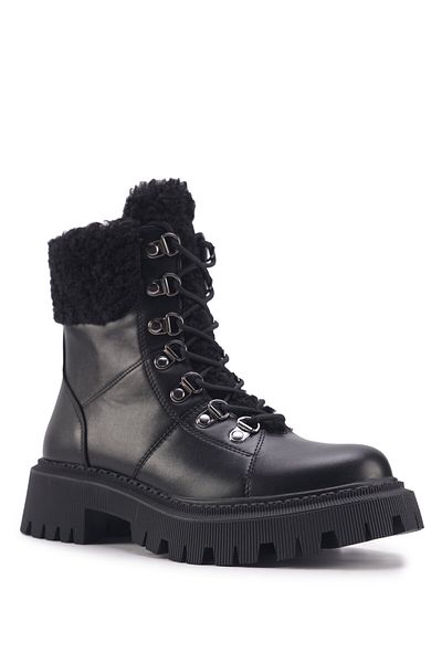 Nine West TRAY 3PR Black Women's Worker Boot