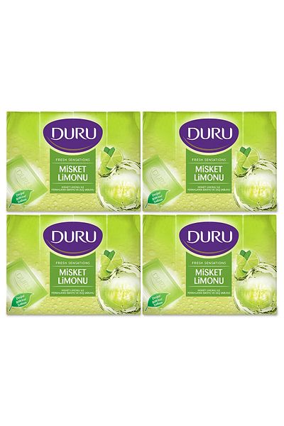 Duru Fresh Sensations Lime 16 Pieces Shower Soap 4x600gr