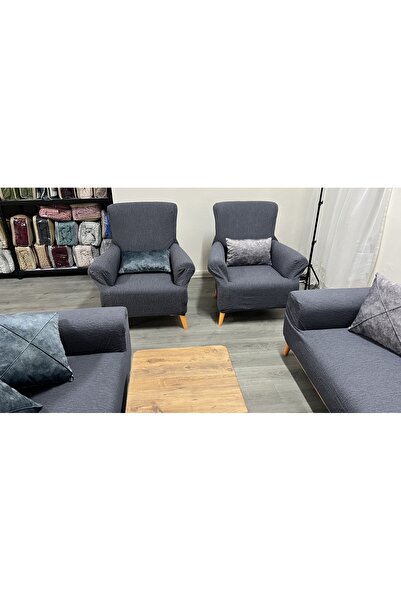 uzhanem Еластична жакардова бавовняна стрейч-тканина - пральний чохол для крісла (для одномісного крісла)