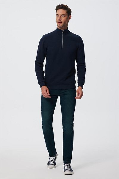 Lee Cooper Тъмносин мъжки суичър Dylen