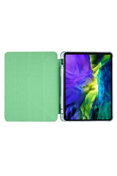 Fuchsia Pro 11 Inç 2021 (3. NESİL) Akıllı Kılıf, Ince Hafif Saydam Buzlu Arka Koruyucu Kapak